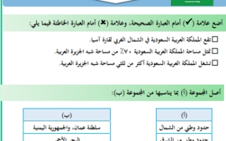 أوراق عمل دراسات اجتماعية خامس ابتدائي الفصل الثاني