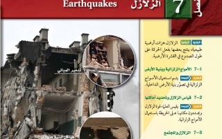 حل الفصل السابع الزلازل علم الأرض (جيولوجيا) مقررات