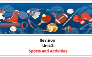 مراجعة الوحدة الثالثة (sports and activities) انجليزي سادس ابتدائي